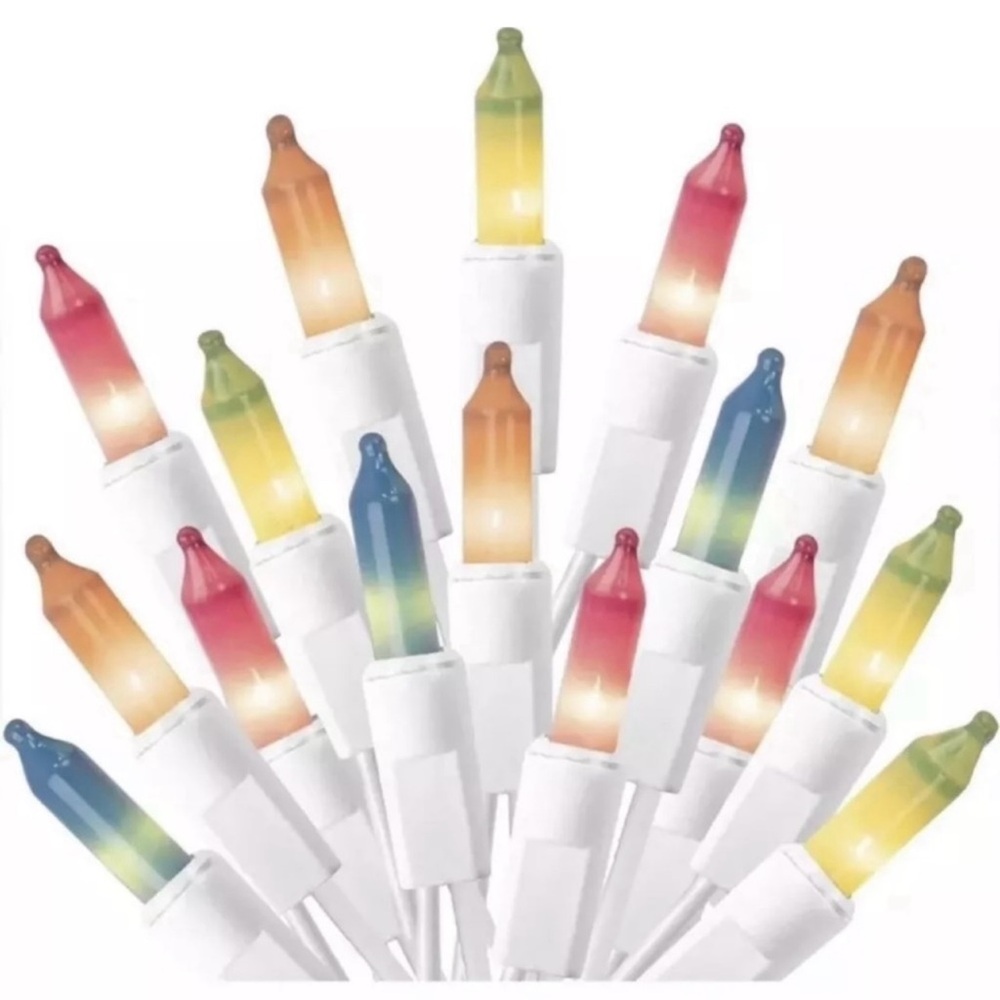 Dazzle Bright 100 Count 20FT Easter Mini String Lights, Incandescent White